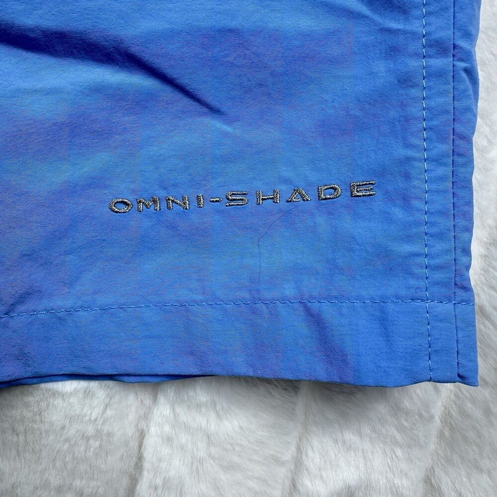 COLUMBIA PFG Backcast III Water Shorts Men's M Inseam 8" Lined UPF 50 Blue NWT - Picture 10 of 14